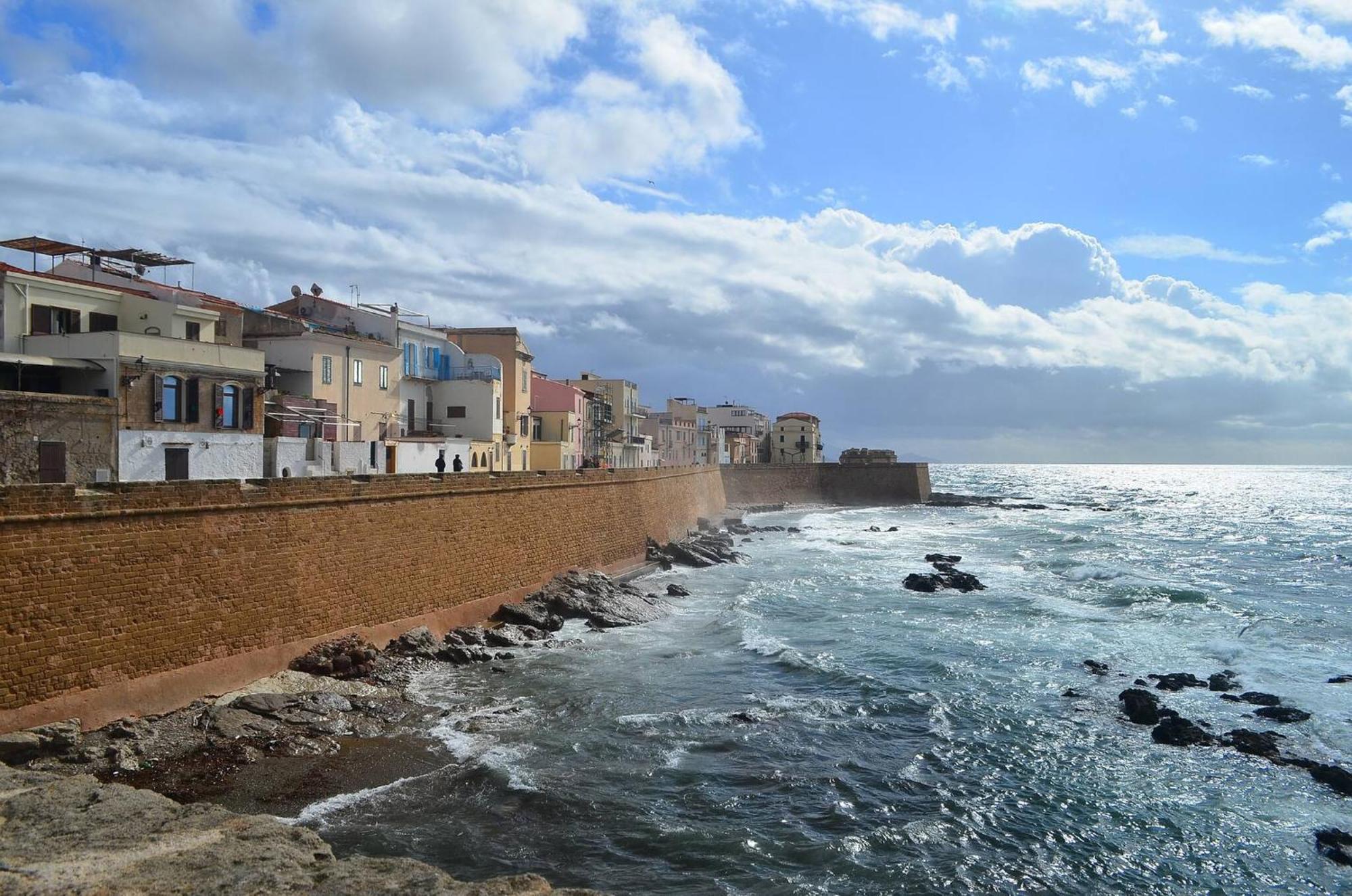Fantastic Sardinia Villette Con Giardino Fronte Mare Fertilia Faho-Gav01-Gav02 Luaran gambar